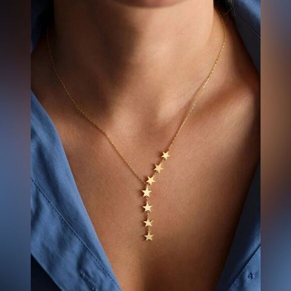 Star necklace A898 - Picture 1 of 3